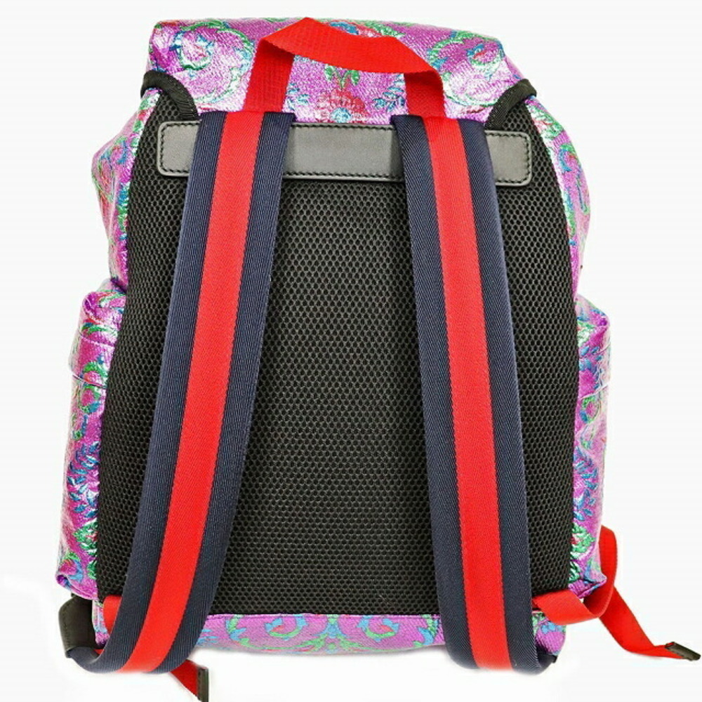 Gucci Backpack Bag Tiger Multicolor Tech Pack Pur… - image 2